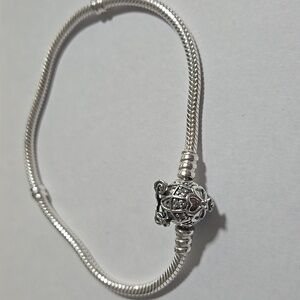 Disney Cinderella Pumpkin Coach Clasp Pandora Moments Bracelet